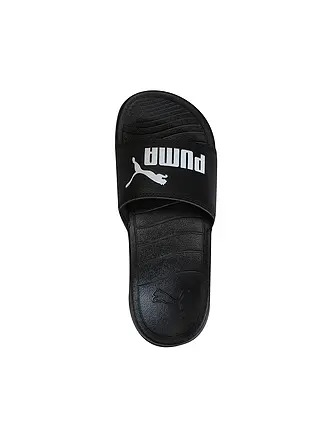 PUMA | Pantoufles de bain pour femmes Popcat 20 | schwarz